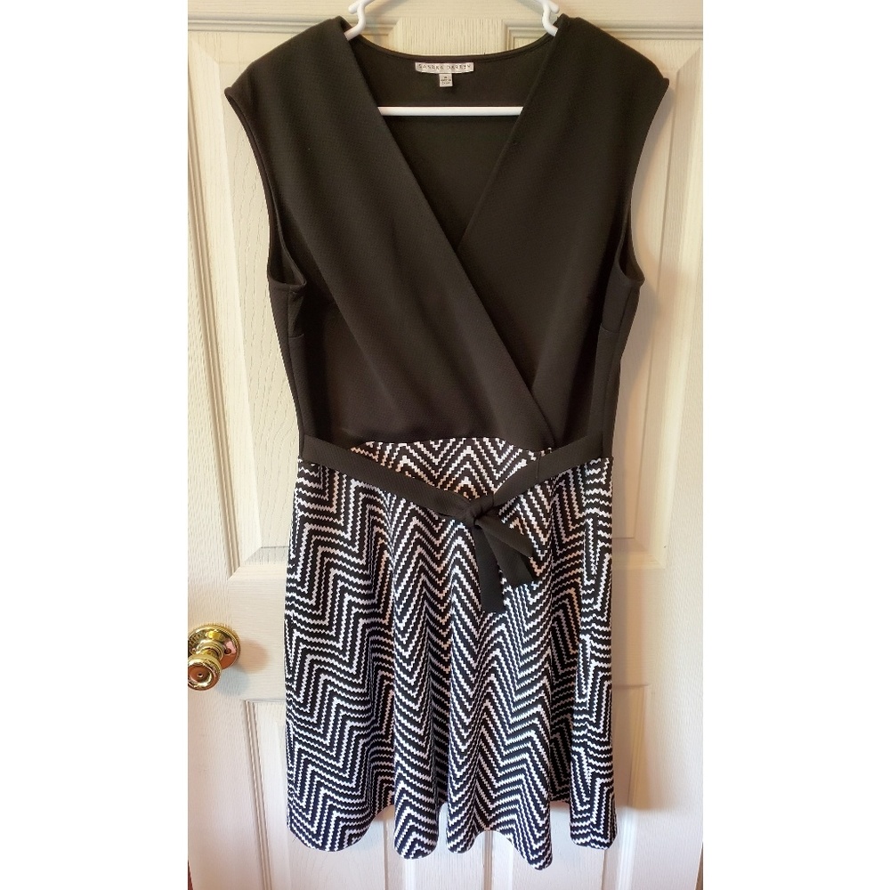 Sandra Darren Striped Dress